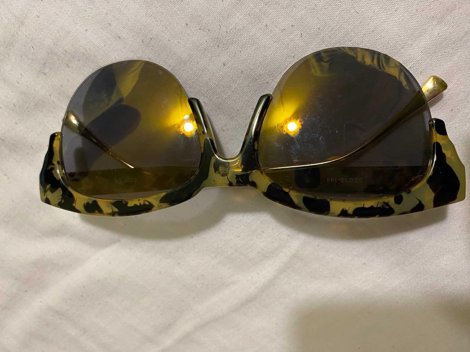 стильні трендові сонцезахисні окуляри Leopard/Польща