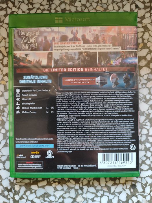 Watch Dogs Legion PL Xbox one Series X