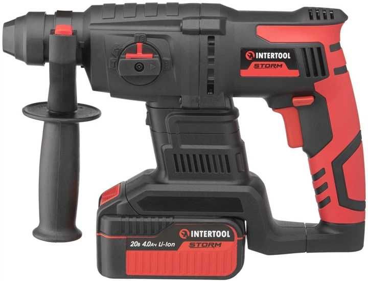 Перфоратор  Новий , 2 Дж, 4,0 Ач, ЗП 4 A, кейс INTERTOOL WT-0370