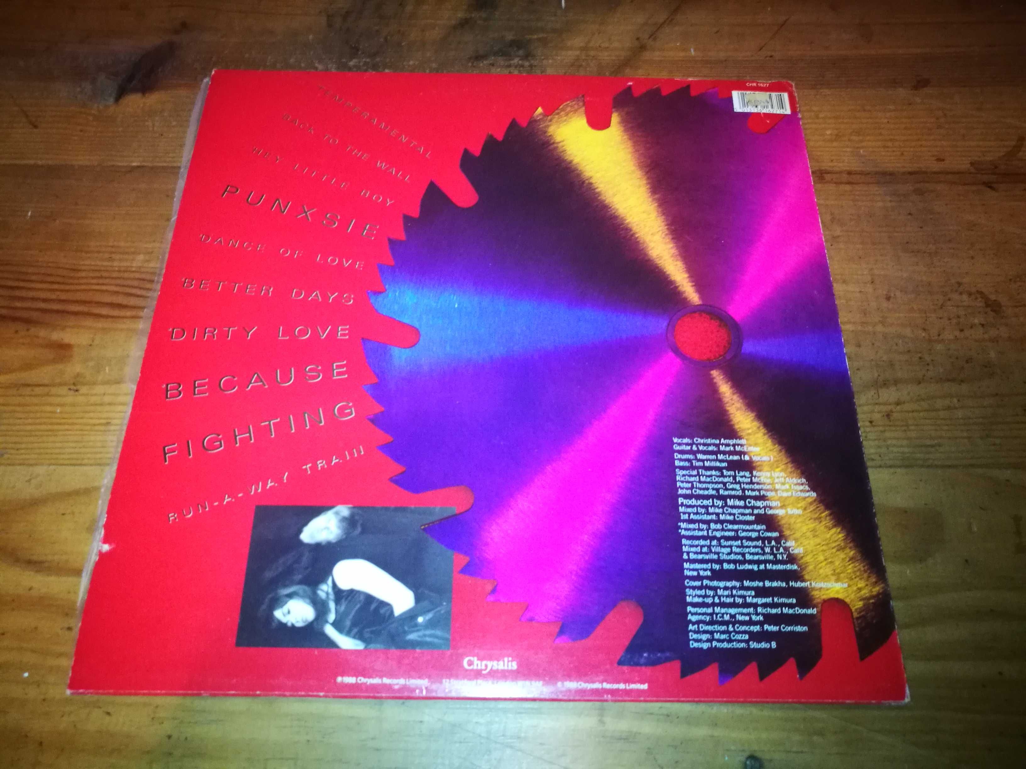 DIVINYLS - Temperamental LP