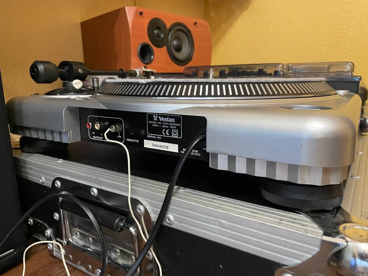 Vestax pdx-2000 mk2 + Shure m44-7 програвач вінілу з картриджем