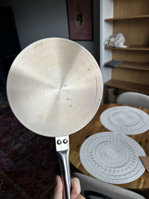 Podstawka ze stali nierdzewnej na indukcje adapter