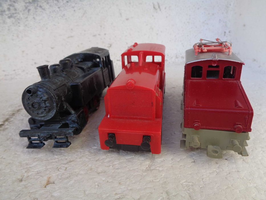 1:87 LIMA PROMOÇÃO lote de 3 locomotivas comboio