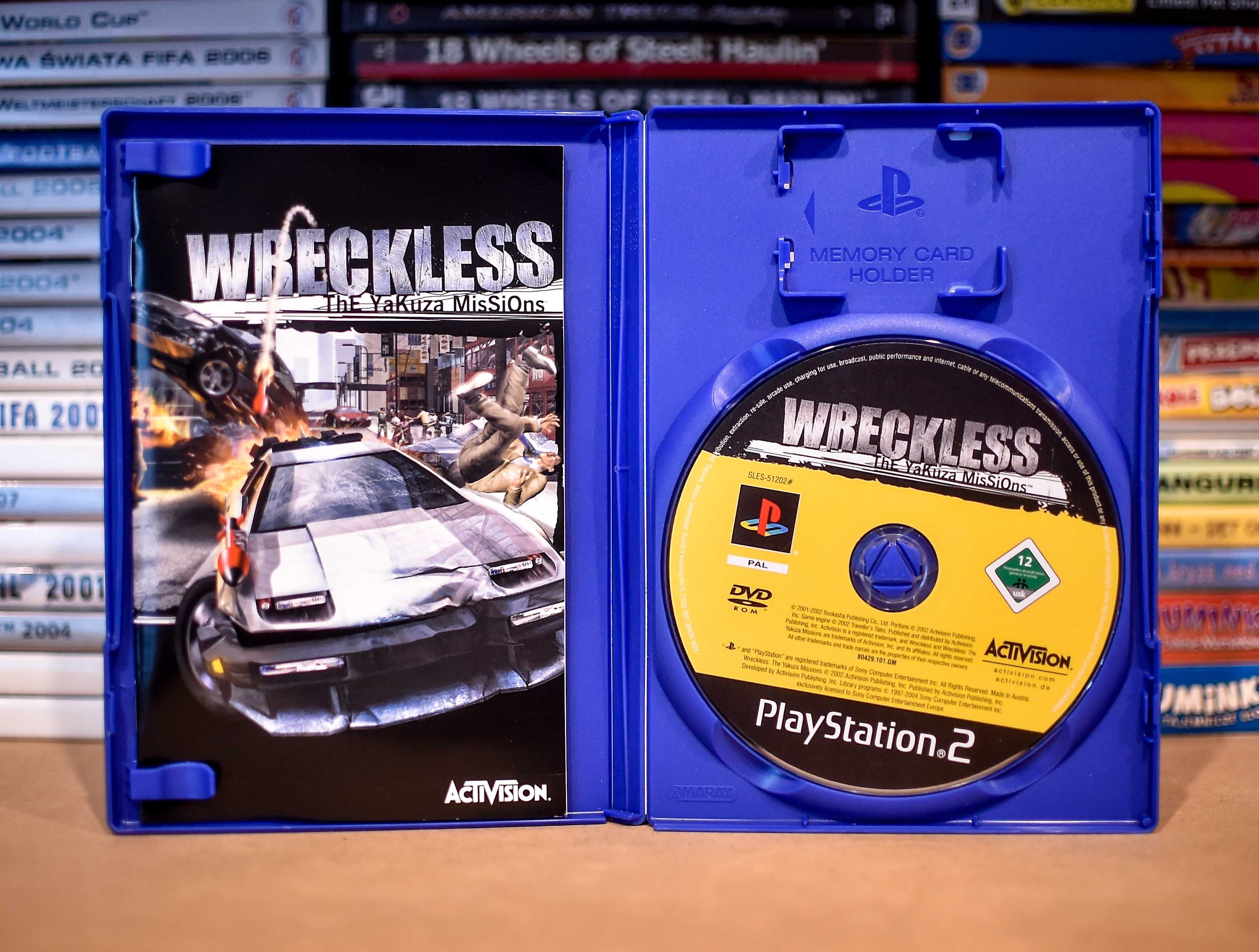 PS2 #  Wreckless: The Yakuza Missions