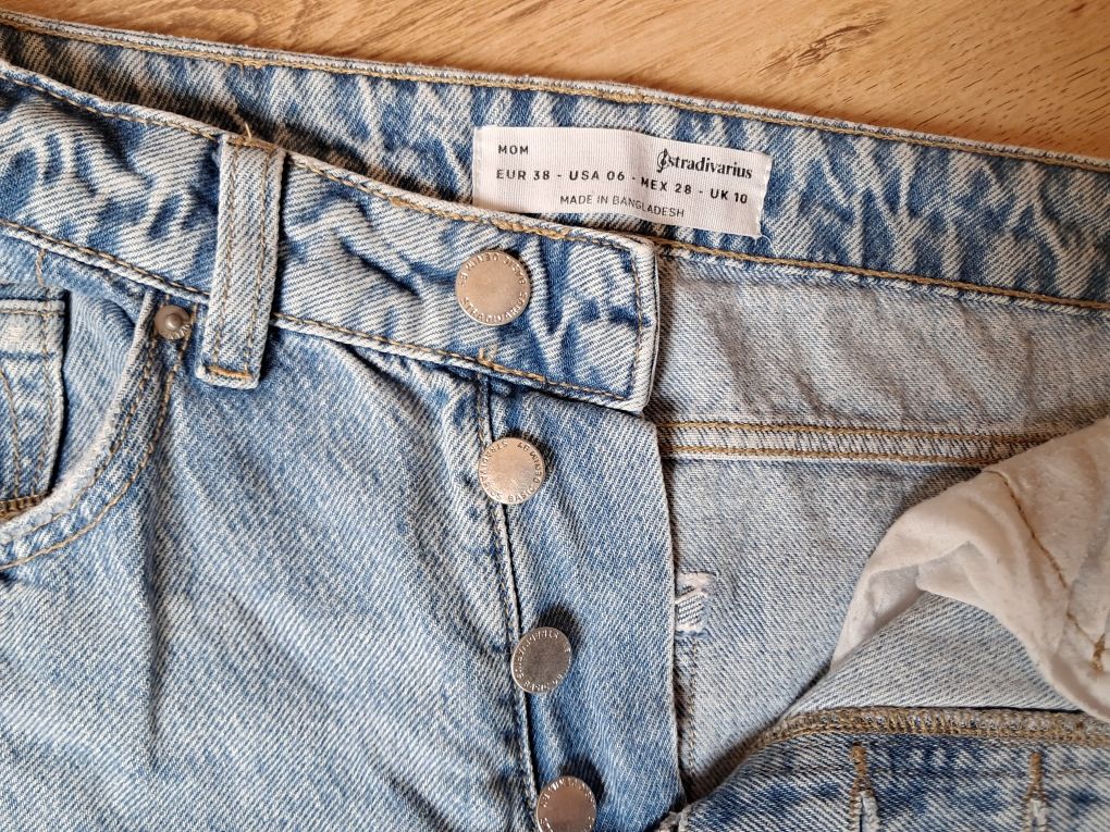 Spodnie damskie jeans jasne