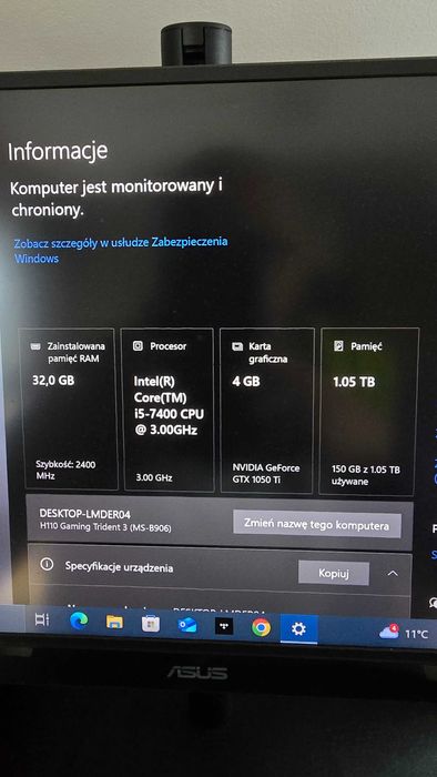 PC MSI Trident komputer stacjonarny