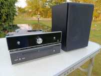 Wieża TEVION radio UKF AUX DVD CD model MDVD 294 130 W.
