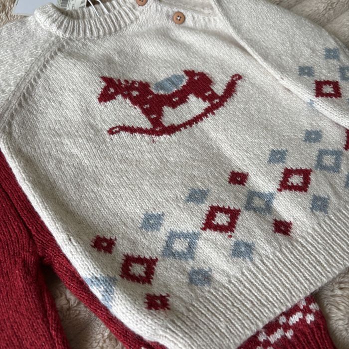 Костюм теплий вязаний 6-9 міс Reserved