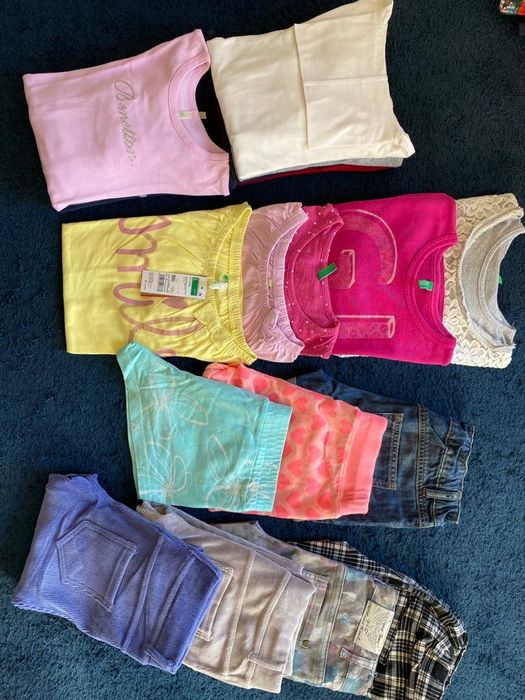 Benetton | Sweats, calças, leggins, calções, básicos. 8-9 A