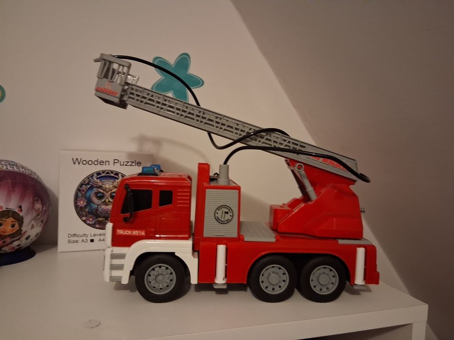 Wózi strażacki na wodę