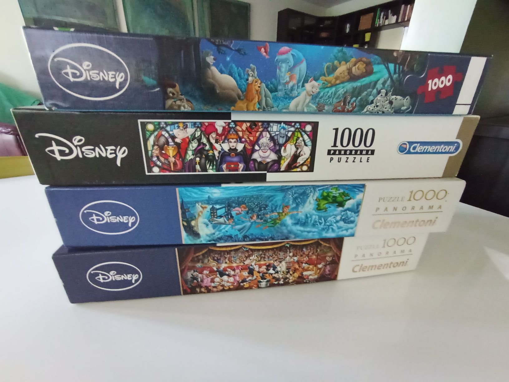 Zestaw puzzli Disney 4x 1000