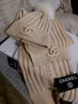 Шапка та шарф Chanel комплект 54-56