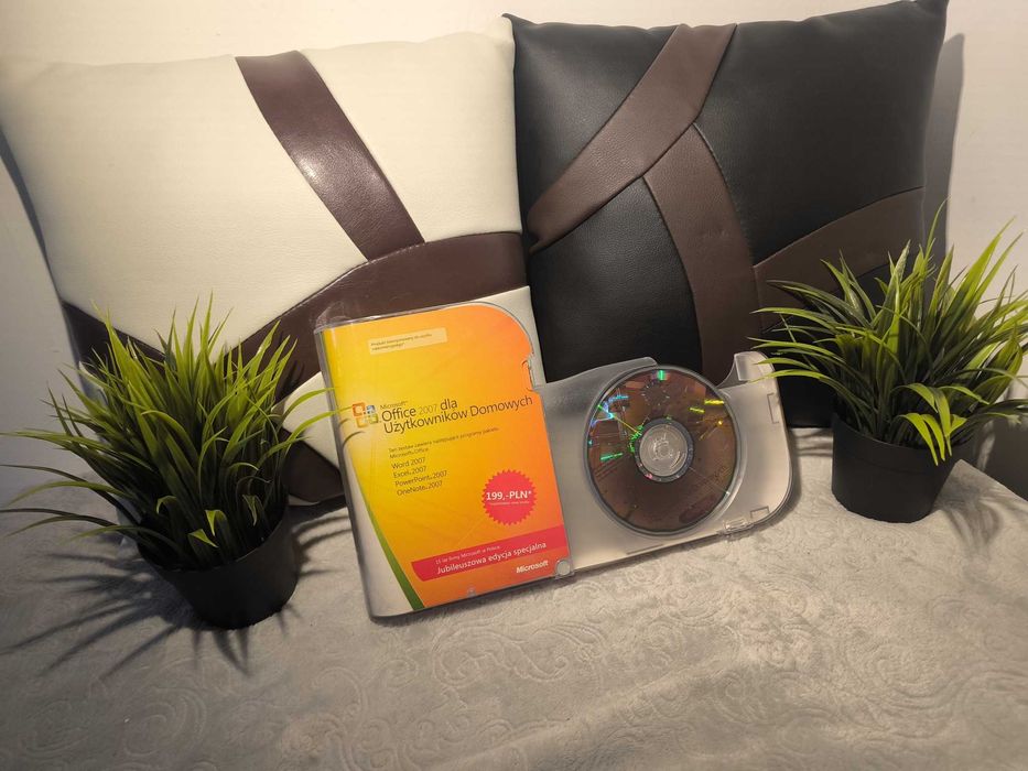 Microsoft Office 2007 dla domu, pelny pakiet, box, szybka wysylka