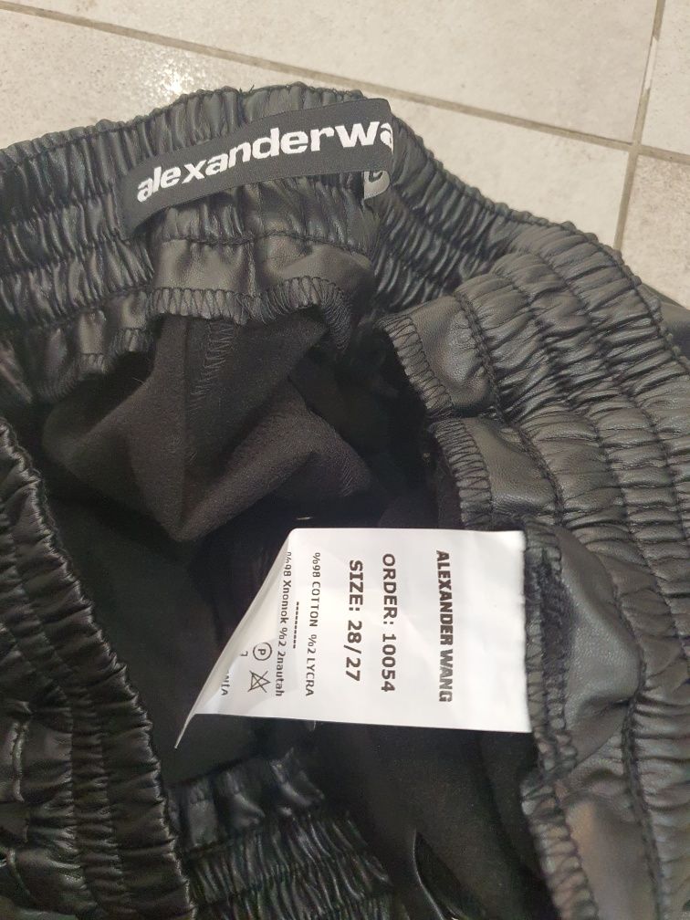 Spodnie eko skóra Alexander Wang