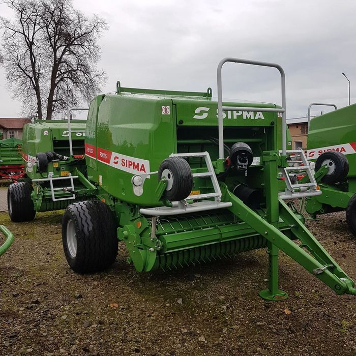 Sipma PS 1225 FORTIS  PROMOCJA! PRASA PS 1225 FORTIS SIPMA stałokomorowa,walcowo-łańcuchowa