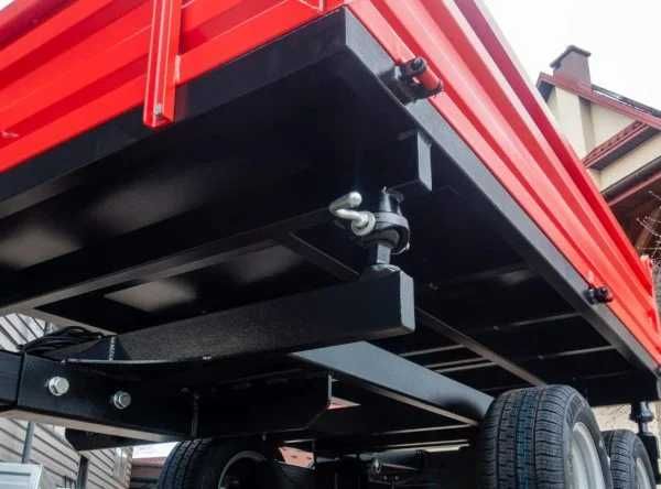 Przyczepa 2,5 t z kiprem na 3 strony Stal-met