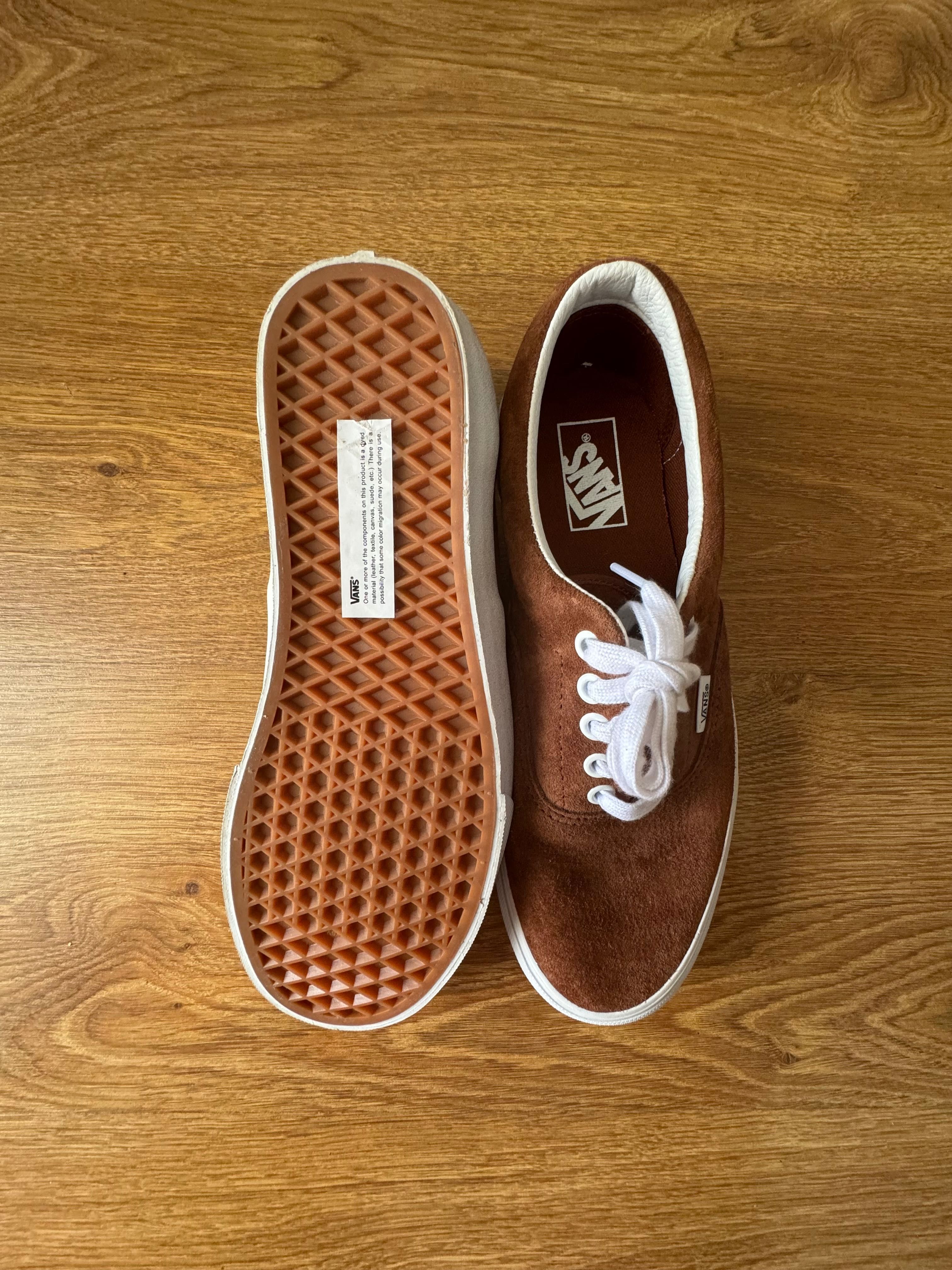 Buty Vans UA ERA suede 41 nowe brown brąz zamsz