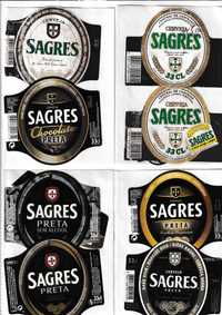 Rotulos de Cerveja Sagres muito antigos