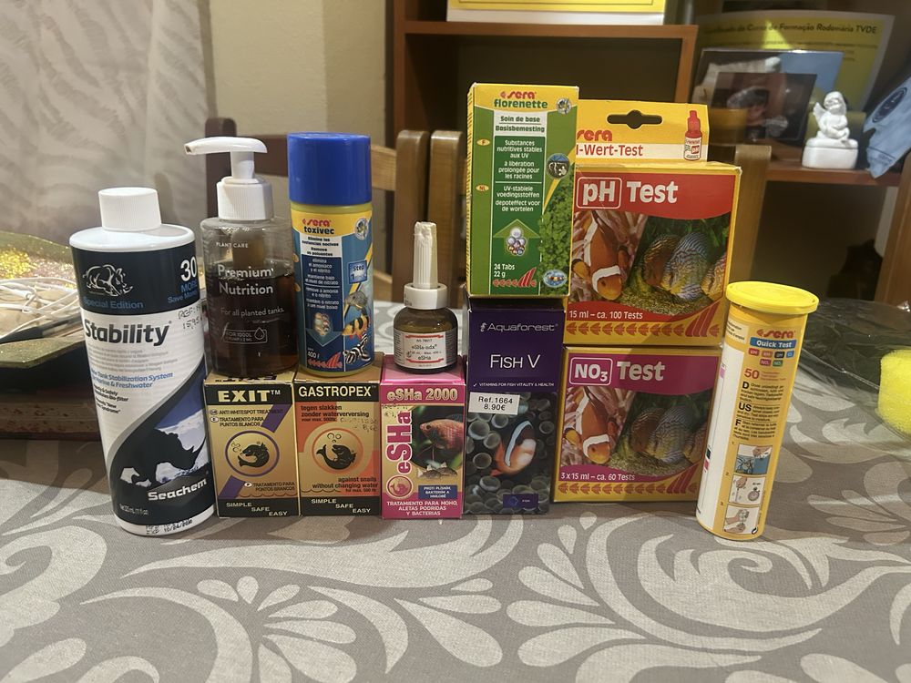Tratamentos para aquario