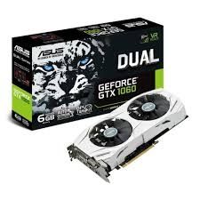 Видеокарта GeForce GTX1060 OC Asus 6Gb, GDDR5, 192-bit