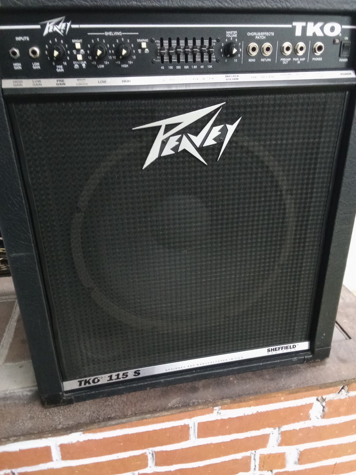 Peavey TKO 115S wzmacniacz combo piec basowy U.S.A ORYGINAL STAN IDEAŁ