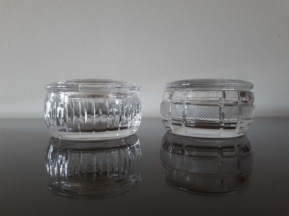 Caixas de cristal marca Atlantis sem uso