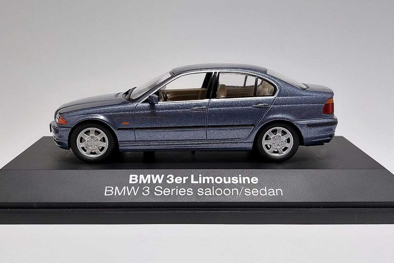 Schuco 1:43 BMW 328i E46 1998 Saloon Dealer edition масштабнa модель