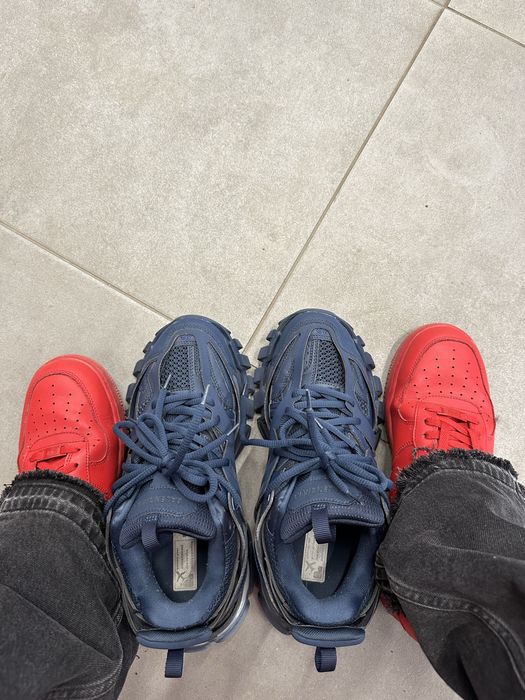 Balenciaga track 1 led , blue