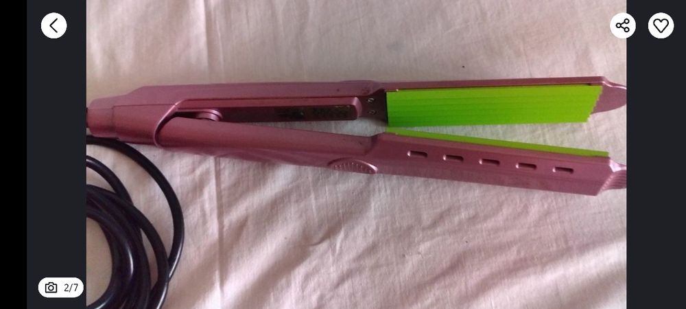 Щипцы гофре для волос.