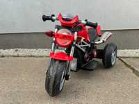Motocykl pojazd na akumulator dla dzieci UŻYWANE Motorek 3-kołowy