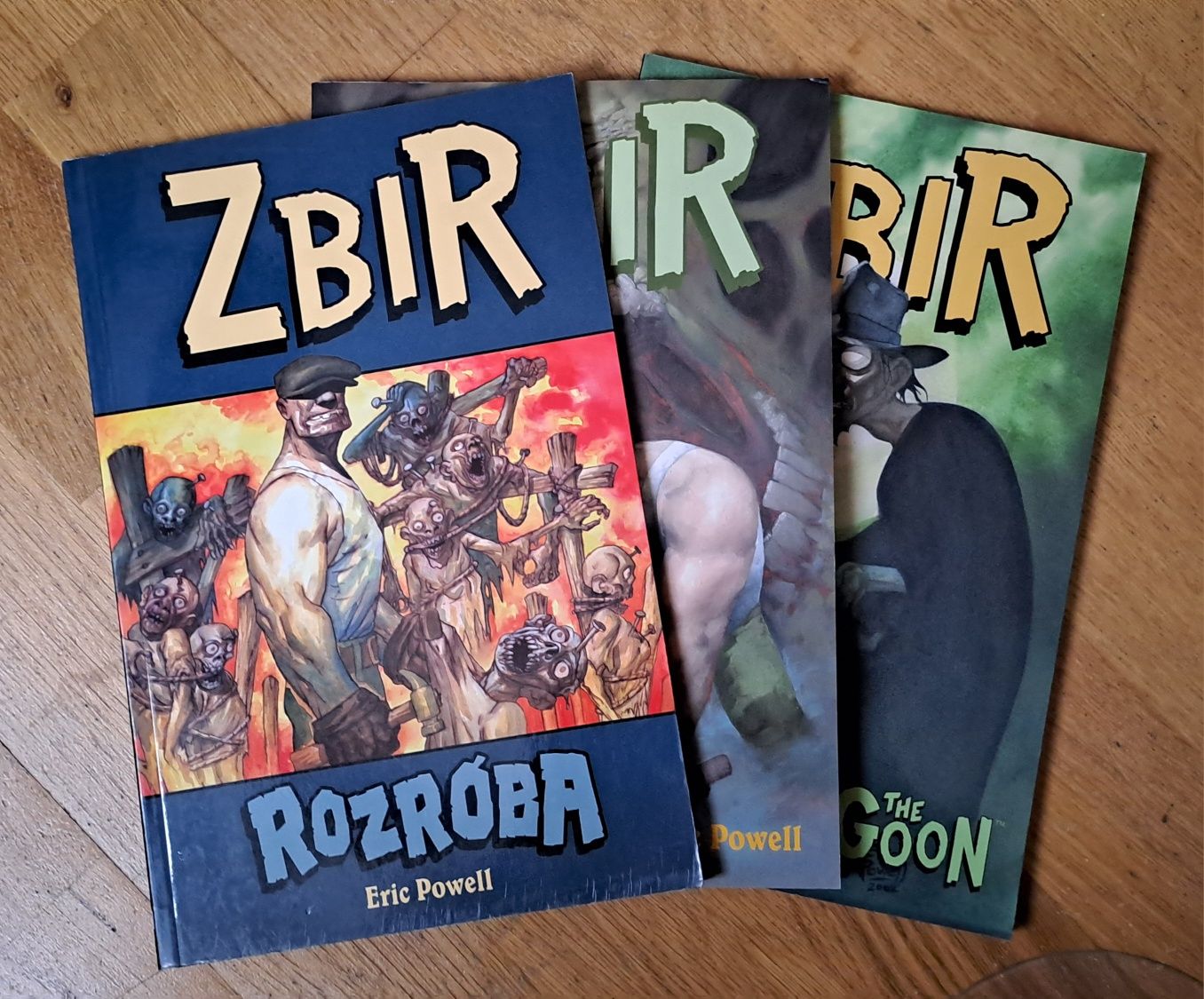 Zbir (The Goon) Eric Powell tomy 0,1,2 Komiks