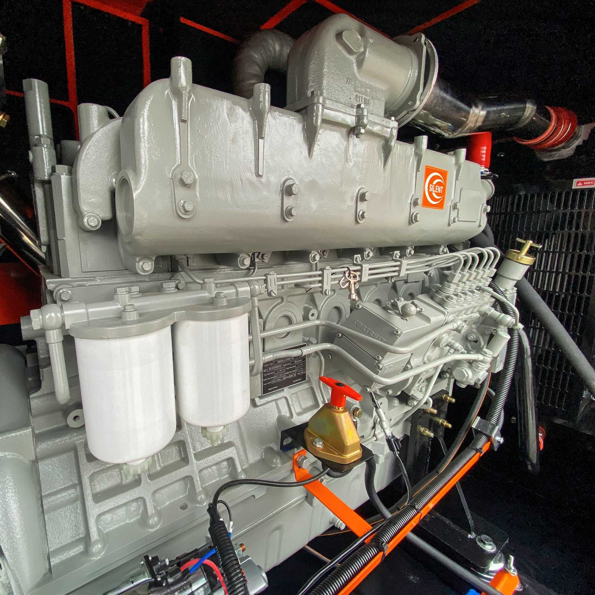 Agregat prądotwórczy 100kW 110kW 140kVA 125kVA - Silnik Q-boot ATS AVR