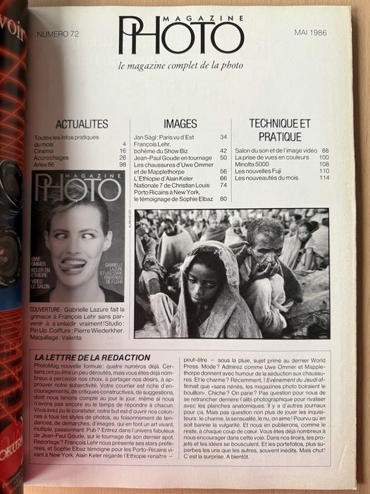 Photo Magazine 72 - Gabrielle Lazure