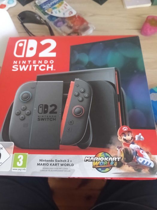 Ігрова приставка Nintendo Switch 2 Black Mario Kart World Bundl нова