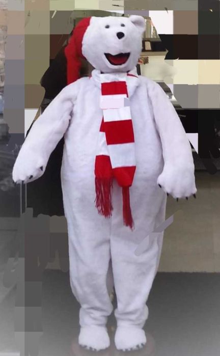 Urso de Natal gigante cantante