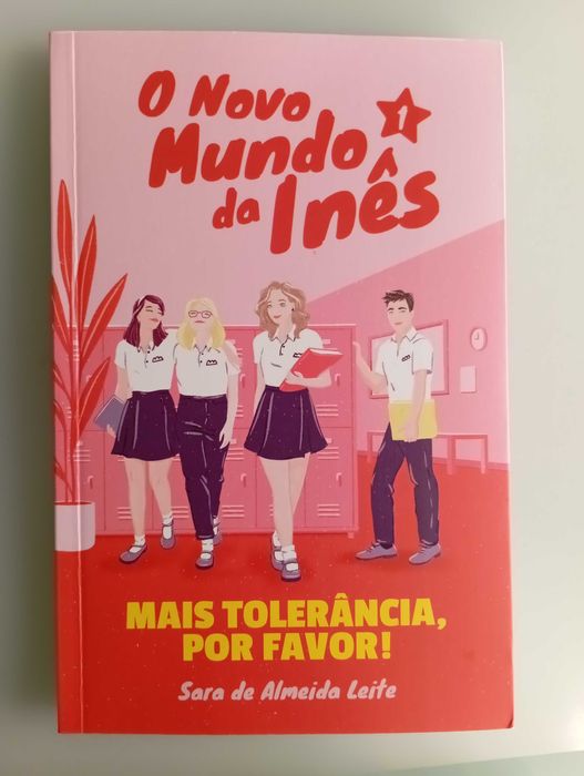 Livro "O Novo Mundo de Inês" de Sara de Almeida Leite