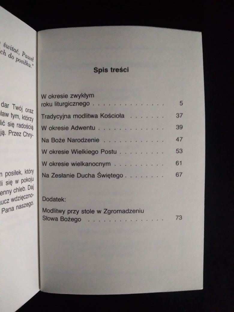 Modlitwy przy stole- Gerhard Gosche