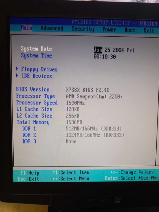 Płyta główna ASRock K7S8X + AMD Sempron 2200+ i RAM