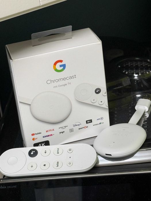 Google Chromecast 4.0 4K z Google TV