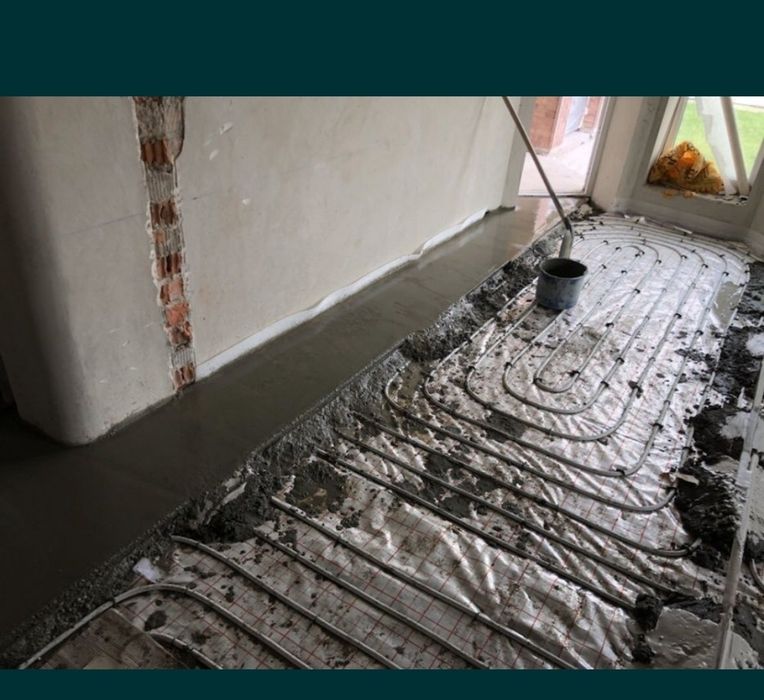 Стяжка підлоги бетонна/цементно піщана