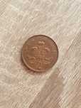 two pence 1971, 2 new pence, rzadka kolekcjonerska moneta angielska UK