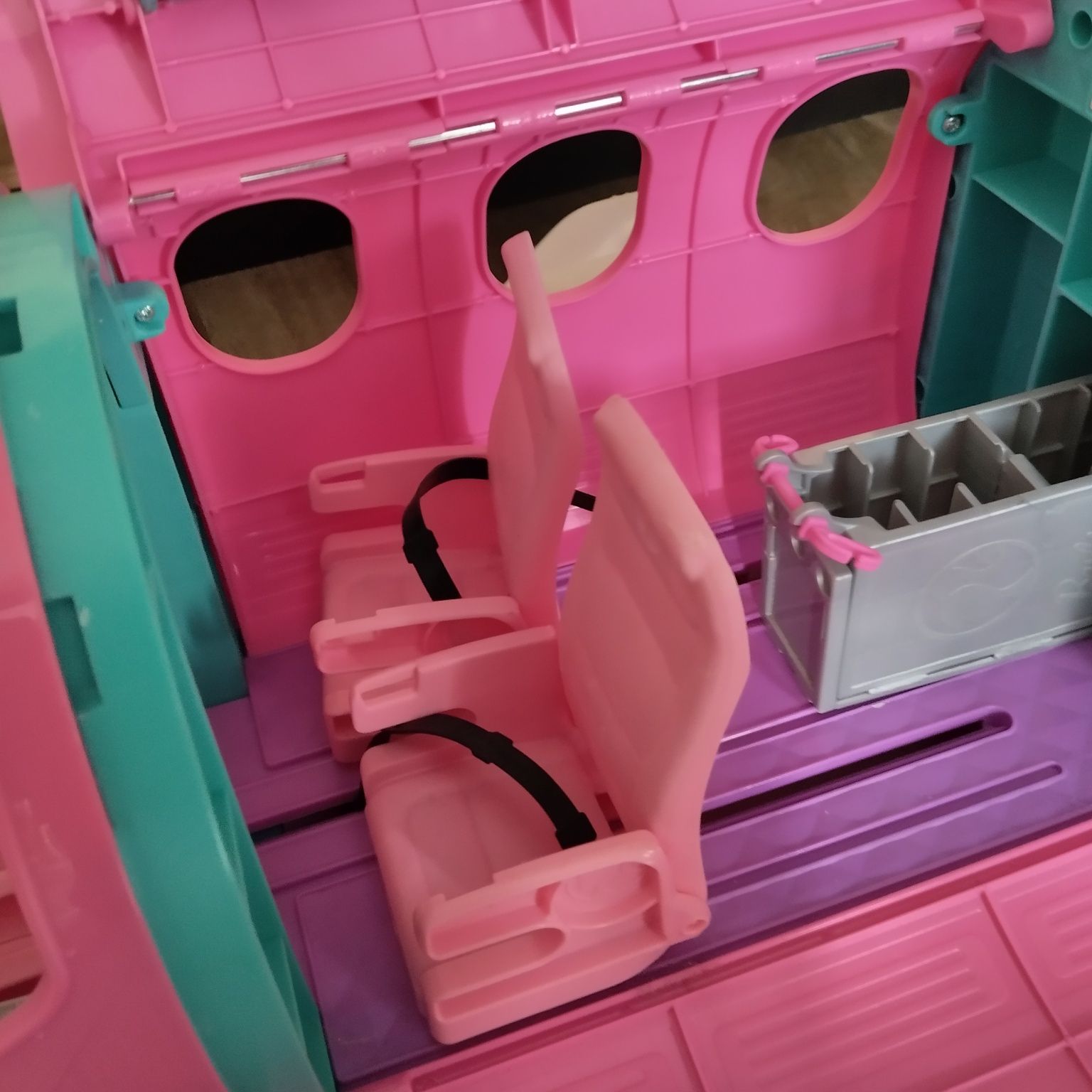Samolot różowy Barbie