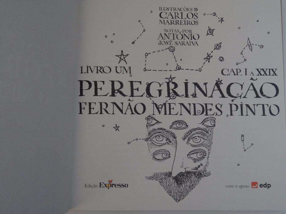Peregrinação de Fernão Mendes Pinto de António José Saraiva - 10 Vol.