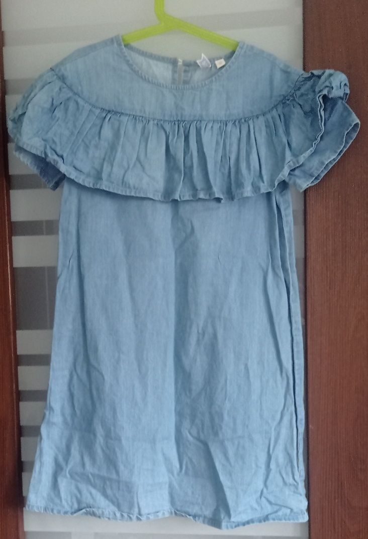 Friboo sukienka dżinsowa 11 12 lat 146 152 cm