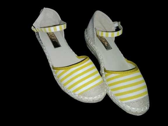 Босоніжки Літо танкетка 37-(по устілці 23 см) маломірні