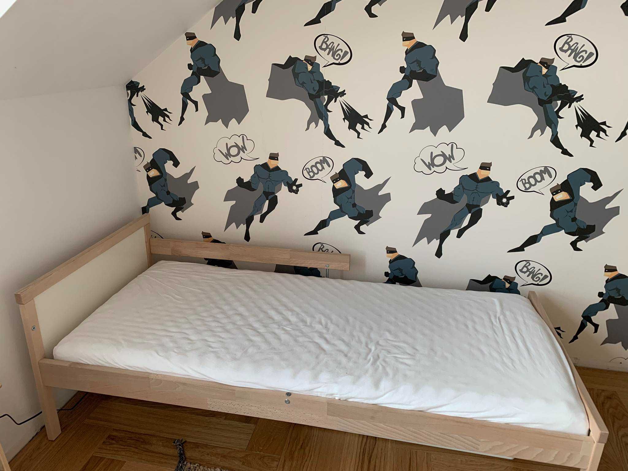 Łóżko dziecięce Ikea Singlar z materacem Underlig 70x160 cm