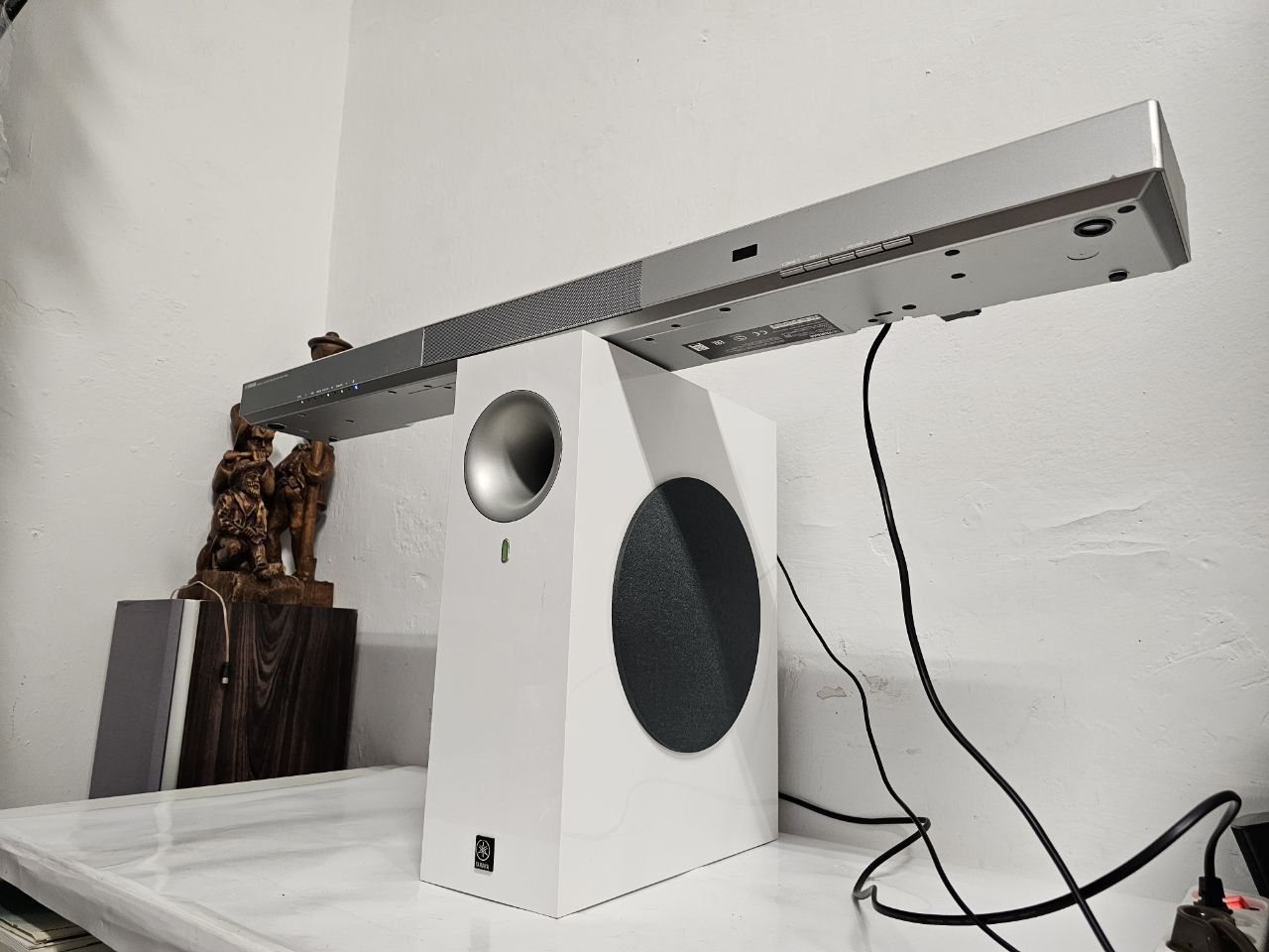 Активний сабвуфер та саундбар YAMAHA NS-SW210/YSP-1600, HDMI, Wi-Fi,