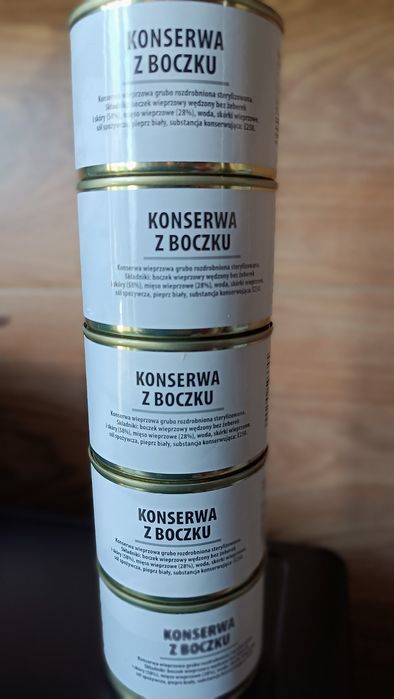 2 zł - Konserwa z boczku