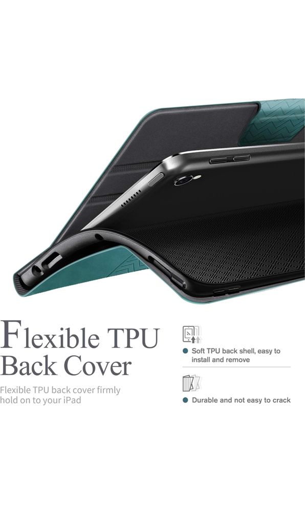 auaua Case for iPad Air 3rd Generation 2019 / iPad Pro 10.5 2017