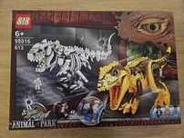 Klocki 818 jak LEGO Animal Park Dinozaury 613 elementów Jurassic World
